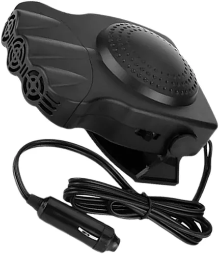 Miniatura 4 de MASO Calentador de automóvil, desempañador portátil de 12 V 150 W con ventilador de calefacción/refrigeración y encendedor de cigarrillos
