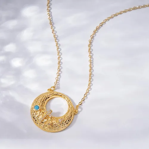Miniatura 87 de Fettero - Collar con dije de cruz de fe, chapado en oro de 14 K, cadena fina, minimalista, simple, pequeña, para oración, regalo de joyería religiosa