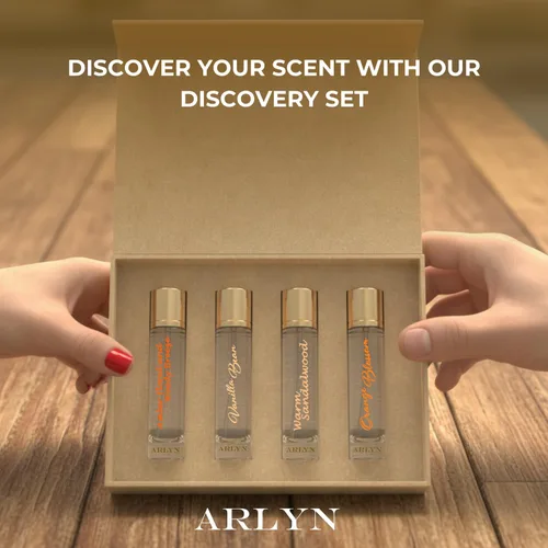 Miniatura 5 de ARLYN, Set de regalo Discovery de 4 piezas 1.76 onzas líquidas Eau de Parfum unisex, para hombres y mujeres , vegano, libre de crueldad