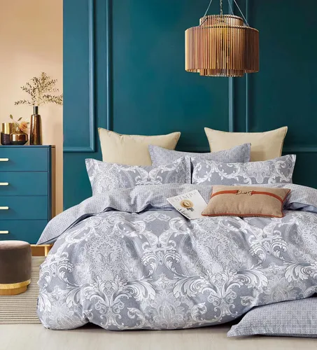 Miniatura 10 de Swanson Beddings Juego de ropa de cama de 2 piezas 100% algodón floral rosado: funda nórdica y una funda de almohada (individual)