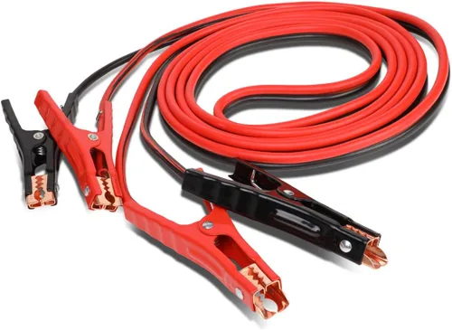 Miniatura 8 de Auto Dynasty Heavy Duty 25 pies 4 Gauge Booster Cable Power Jumper 500 AMP batería de emergencia arranque coche/motocicleta