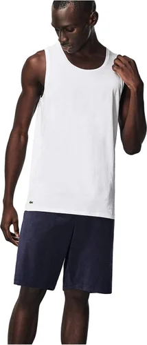 Miniatura 2 de Lacoste Essentials - Paquete de 3 camisetas sin mangas 100% algodón ajustadas para hombre, Verde