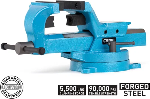 Miniatura 2 de Capri Tools 10515 Ultimate Grip Tornillo de banco de acero forjado, 4