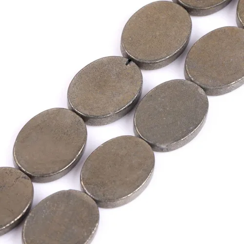 Miniatura 5 de Cuentas de pirita para hacer joyas, piedras preciosas naturales semipreciosas de 0.394 x 0.551 in, 30 unidades con forma de Dianmond facetada de 15
