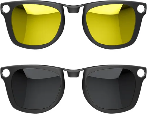 Miniatura 10 de 4 clips polarizados para Ray-Ban Meta Wayfarer y Gen 2 (RW4006/RW4012, M, 50-22), clip de decoloración para protección UV Meta Wayfarer Gen 2, juego