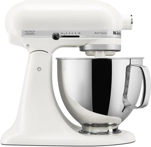 Miniatura 6 de KitchenAid Artisan Series KSM150PS, mezclador de pie con cabezal inclinable de 5 cuartos de galón con escudo de vertido KSM150PS, pistacho