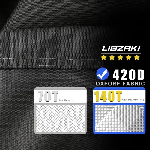 Miniatura 2 de Funda para tractor de césped de 420D, cubierta impermeable para tractor resistente, se adapta a cubiertas de hasta 54", ajuste universal para John