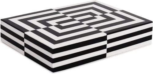 Miniatura 130 de Handicrafts Home Caja de recuerdo decorativa de 8 x 5 – Pequeña caja organizadora con tapa, almacenamiento decorativo Boho, caja de memoria retro