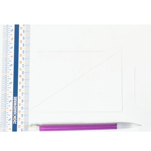 Miniatura 5 de Rok Hardware de medición de plástico Flexi 12" fácil lectura inglesa métrica 12.008 in regla convertidor, ROKRULER2