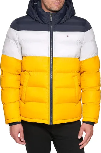 Miniatura 4 de Tommy Hilfiger - Chaqueta acolchada con capucha de relleno alternativo para hombre (tallas estándar y para personas grandes y altas)