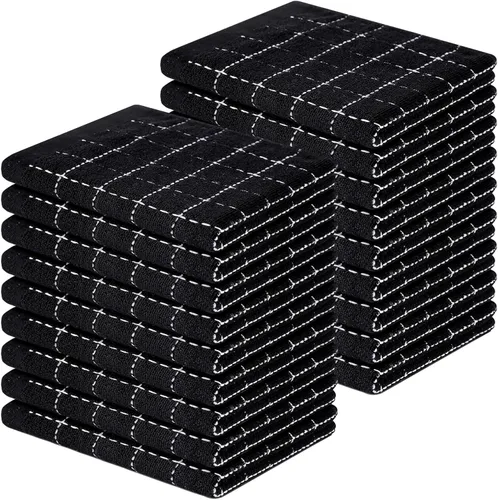 Miniatura 147 de Homaxy Paños de cocina 100% algodón de felpa, toallas de cocina ultra suaves y absorbentes para la cocina, adecuadas para secar y lavar platos