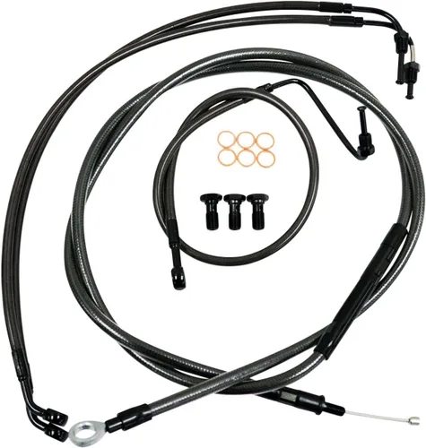 Miniatura 2 de La cortadoras la-8052kt-08 m Cable/Kit de línea de freno – Mini Ape Perchas – Midnight