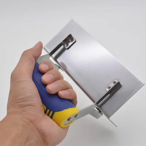 Miniatura 4 de Herramienta de esquina para paneles de yeso, bordeadora de hormigón, paleta de esquina externa de 6 x 2.5 pulgadas, herramienta profesional de acero
