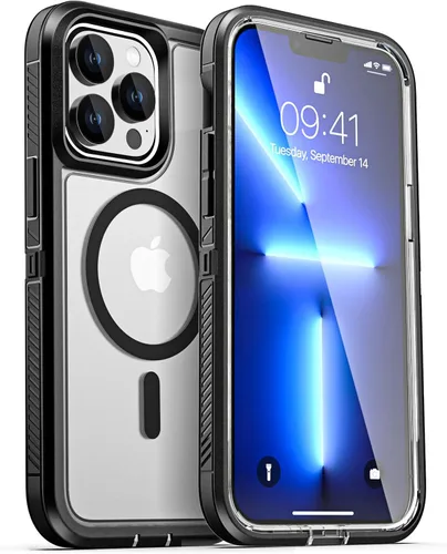 Miniatura 31 de AICase Funda para iPhone 13/14/16e [Compatible con Magsafe], Protección contra caídas de alta resistencia, Defensa multicapa, Grado militar