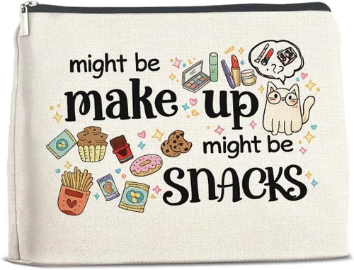 Miniatura 12 de YeleY Art Gifts Makeup Bag for Women, It's a Good Day to Make Art Cosmetic Pouch, Artist Gift Thank You Present Travel Toiletry Bag