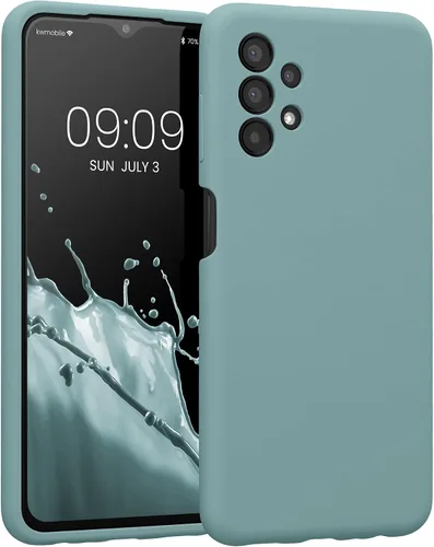 Miniatura 178 de kwmobile Funda compatible con Samsung Galaxy A13 4G - Funda delgada de silicona TPU - Acabado suave al tacto - Amarillo radiante