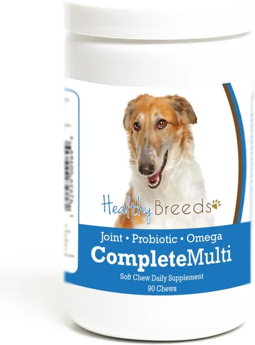 Miniatura 178 de Healthy Breeds Pug todo en uno multivitamínico suave masticable 60