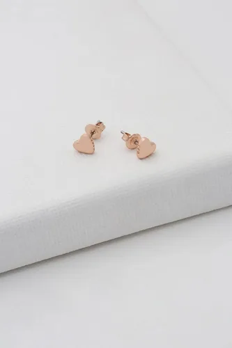 Miniatura 7 de Ted Baker London Harly - Aretes de tuerca con forma de corazón pequeño para mujer, Latón
