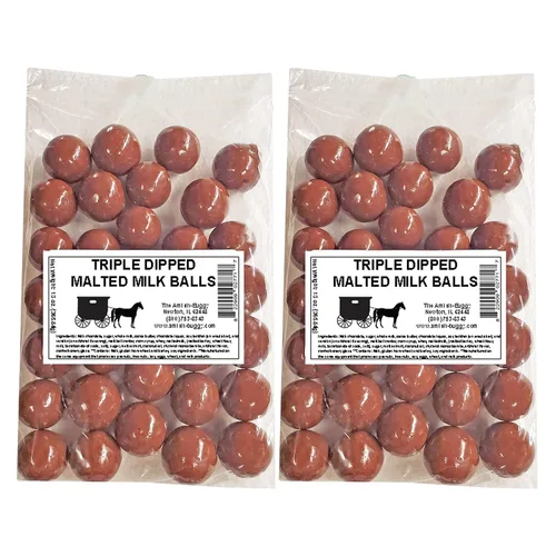 Miniatura 3 de Arndts Fudgery - Caramelos cubiertos de chocolate prémium (bolas de malta triple de chocolate con leche (2-13 onzas, bolsas))
