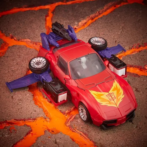 Miniatura 3 de Transformers Guerra por la trilogía Cybertron: Kingdom Deluxe Class Autobot Road Rage
