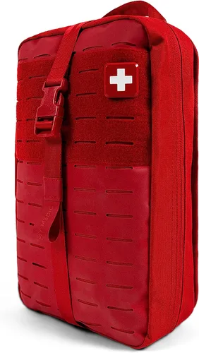 Miniatura 2 de My Medic MYFAK - Kit médico grande (PRO) – Esenciales de supervivencia de primeros auxilios de emergencia y suministros de bolsa de viaje Rojo