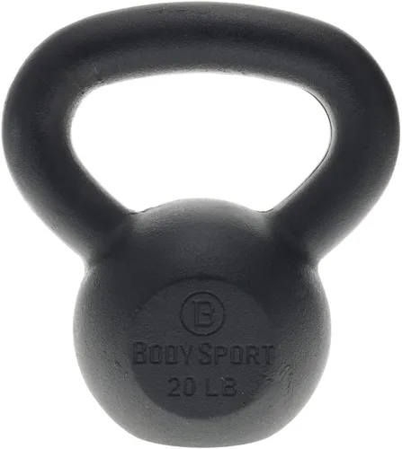 Miniatura 11 de Body Sport Pesa rusa de hierro fundido: equipo profesional de entrenamiento con pesas para entrenamientos en casa y gimnasio