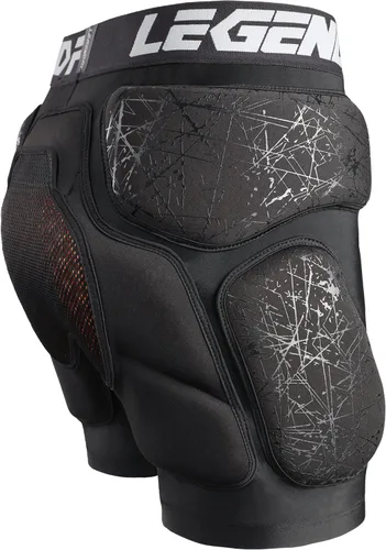Miniatura 2 de Pantalones cortos protectores acolchados para snowboard, esquí, patinaje sobre hielo, patineta, cadera, glúteos, coxis, protección para hombres