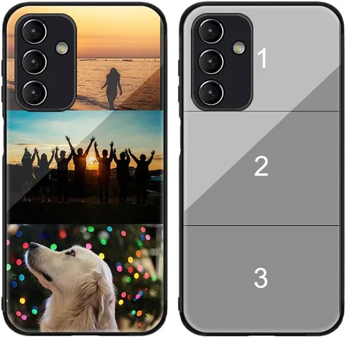 Miniatura 270 de Funda de teléfono personalizada para Samsung Galaxy S22+ / S22 Plus 5G, funda de TPU suave de vidrio templado antiarañazos personalizada con foto