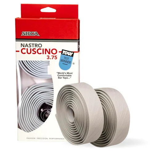 Miniatura 18 de SILCA Nastro Cuscino - Cinta para manillar de bicicleta, color negro de 0.098 pulgadas, cinta de barra de bicicleta extra gruesa, viene con tapones