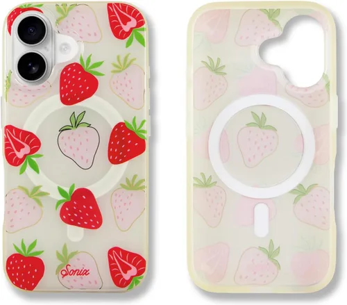 Miniatura 75 de Sonix - Funda para iPhone 17 Pro Max, compatible con MagSafe, probada contra caídas de 10 pies, rosado, jalea