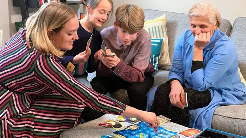 Miniatura 4 de Dixit Harmonies Juego de mesa EXPANSIÓN Juego de narración de historias para niños y adultos Divertido juego de mesa familiar Juego creativo