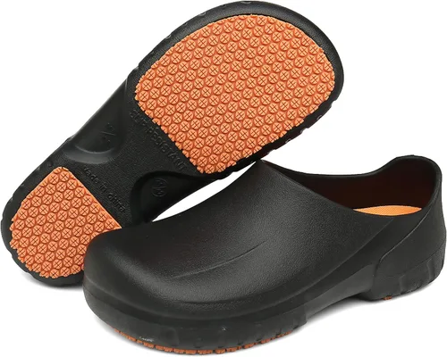 Zapatos de chef para hombre, zapatos para cocina, zapatos de trabajo antideslizantes para mujer, zuecos cómodos para enfermera, zapatos de cocodrilo