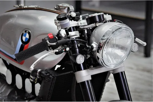 Miniatura 2 de Puños de manillar de motocicleta para manillares de 7/8" 22 mm/24 mm Tpu antideslizantes universales