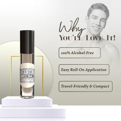 Miniatura 3 de MOBETTER FRAGRANCE OILS 2120 Carolina Street Men Perfume Aceite Corporal
