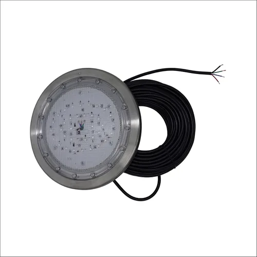 Miniatura 4 de Luz LED multicolor para piscina enterrada de 10 pulgadas, carcasa de acero inoxidable, cable de 50 pies para nicho húmedo (sin controlador)