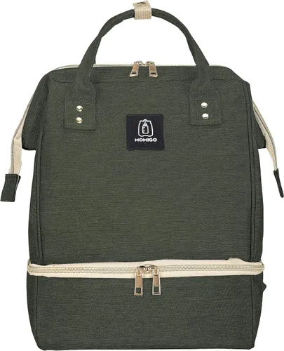 Mochila para extractor de leche, bolsa enfriadora y resistente a la humedad, doble capa para madre, mochila de trabajo al aire libre con puerto de