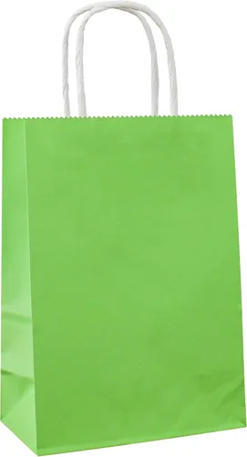 Miniatura 19 de 25 bolsas de regalo pequeñas de papel kraft morado claro, bolsas de regalo moradas con asas para recuerdos de fiesta (8.2 x 6 x 3.1 pulgadas)