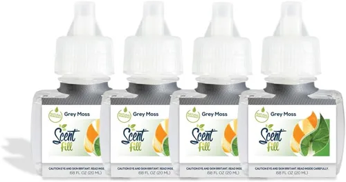 Miniatura 25 de Scent Fill Ambientador enchufable de pachulí de vainilla, 4 recambios de aceite perfumado