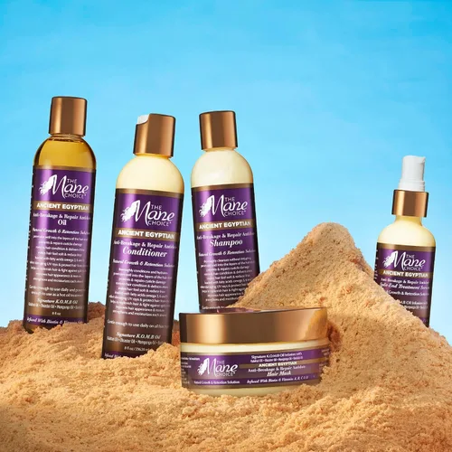 Miniatura 4 de The Mane Choice Antidoto antirotura y reparación antirotura del antiguo Egipto para cabello enrollado, ondulado y rizado, 8 onzas
