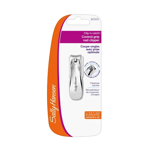 Miniatura 4 de Sally Hansen Beauty Tools, Clip N' Catch-Control Grip Clip para uñas con atrapador, 1 unidad (paquete de 1)