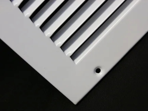 Miniatura 4 de HVAC Premium 30' x 10' [Abertura de conducto] Rejilla de aire de retorno de acero estampado plano - Pared lateral y techo - Cubierta de conducto