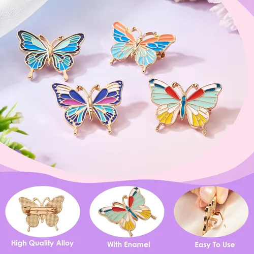 Miniatura 62 de Pandahall - Broches esmaltados de aleación con varios temas, broche de solapa, juego de pines esmaltados