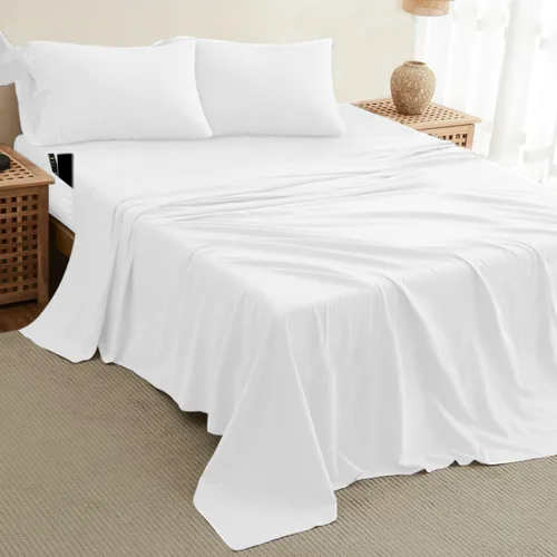 Miniatura 390 de DREAMCARE Juego de sábanas Queen – 6 piezas Sábanas de enfriamiento – hasta 15” Sábanas profundas tamaño Queen – Colección 2500 Supreme – Extra 03