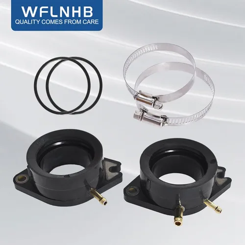 Miniatura 2 de WFLNHB Botas de admisión de carburador de repuesto para Yamaha Virago 700 XV700 1984-1987 Virago 750 XV750 1981-1997 Virago 920 XV920 1981-1983