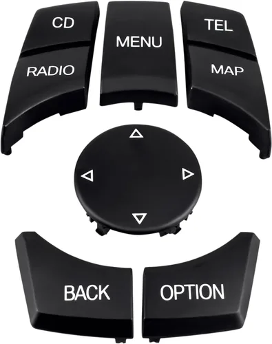 Botón de control multimedia IDrive para BMW 1 3 5 X1 X3 X5 X6 Series BMW F20 F22 F30 F34 F36 F10 F02 F06 F25 F15 reemplaza 6582 9206 446-C botón de