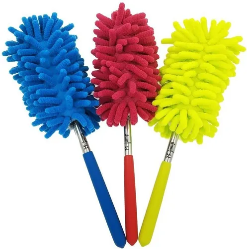 Miniatura 7 de M-jump cepillo para polvo extensible de microfibras, largo alcance con barra telescópica, 3