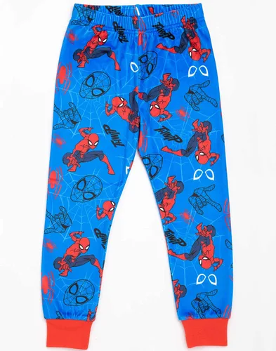 Miniatura 6 de Marvel Spider-Man - Pijama de forro polar súper suave para niños, Azul