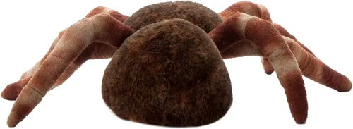 Miniatura 4 de The Petting Zoo Tarántula de peluche, regalos para niños, animales salvajes del zoológico Onez, juguete de peluche de tarántula sentado de 12