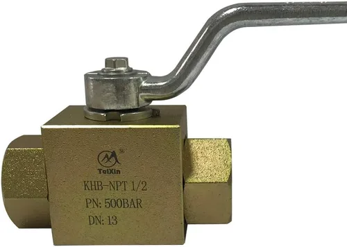 Miniatura 6 de Taixin Hidráulica 1 "NPT 4650PSI KHB válvula de bola de alta presión