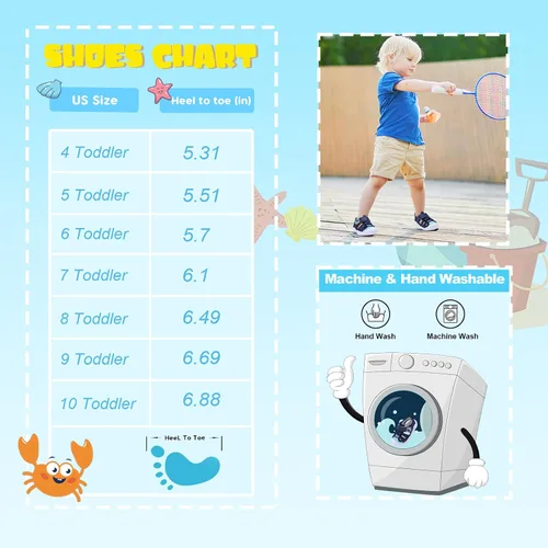 Miniatura 6 de JOINFREE Zapatos de agua para niños y niñas, transpirables, Qucik, tenis de agua seca, sandalias deportivas de playa, ligeras, descalzas, flexibles